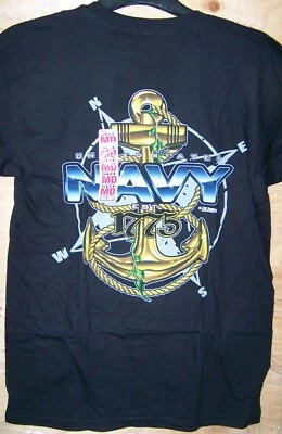 Camiseta Brújula USN Marina de los Estados Unidos - Diseño 7,62 Espalda o Azul Para Hombre Talla M-Envío GRATIS Foto 1 de 4