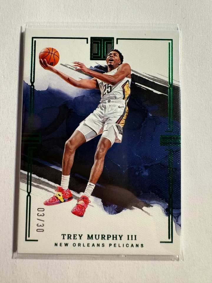 K152,022 - 2022-23 Panini Impeccable Green #93 Trey Murphy III #/30 - Image 1 of 1