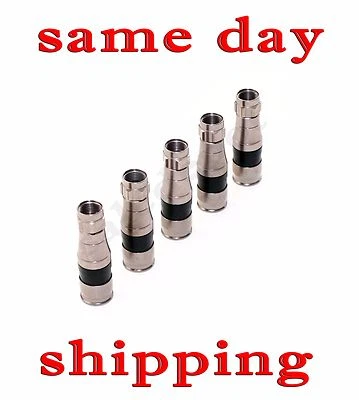 Coax Cable RG11 Connectors EX11N716PLUS Compression Broadband Coaxial Fittings - Image 1 of 4