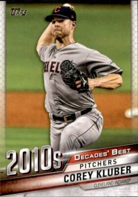 Corey Kluber 2020 Topps Series 2 Decades Best Card #DB-99 - Image 1 of 2