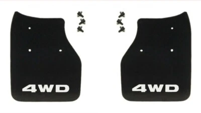 TOYOTA HILUX PICKUP 4RUNNER 89-95 4WD Rear Mud Flaps Guards Pair Set OEM Genuine - Image 1 of 4