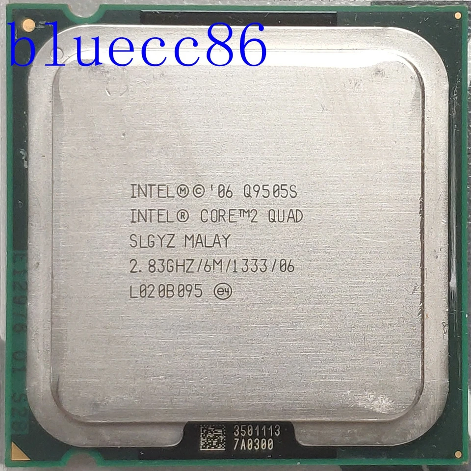 Intel Core 2 Quad Q9505S  LGA775 2.83 GHz 1333 SLGYZ MHz Quad-Core CPU Processor - Image 1 of 1