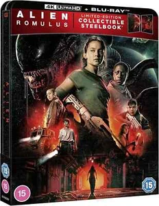ALIEN ROMULUS - 4k Ultra HD + Blu Ray Limited Edition Collectible Steelbook - Picture 1 of 4