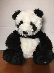 Ganz Webkinz Panda Bear 7" Realistic Black White Stuffed Plush HM111 No Code - Picture 1 of 6