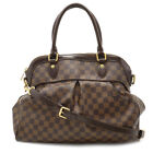 LOUIS VUITTON Damier Trevi GM Handbag 2WAY Shoulder Bag Semi-Shoulder  #22330034