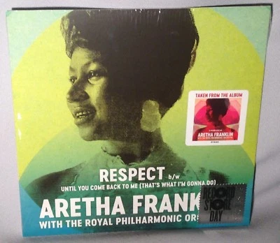 45 7" ARETHA FRANKLIN Respect BLACK FRIDAY RSD 2017 NEW MINT SEALED - Image 1 of 2