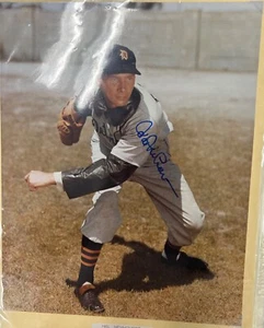 Hal Newhouser 8x10 Tigers Photo * Autograph HOF * died 1998 Mary Fals Collection - Picture 1 of 2