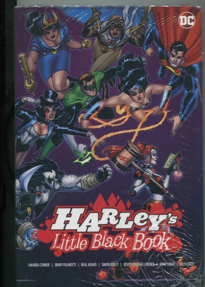 LIVRO PRETO HARLEY'S LITTLE (MUITO BOM/QUASE PERFEITO) LACRADO!! AMANDA CONNER!! NEAL ADAMS!! 2017 - Imagem 1 de 1