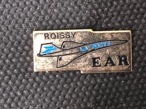 a PINS PIN ENAMEL POST LA POSTE PTT ROISSY AVION PLANE  - Picture 1 of 1