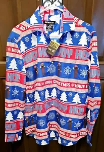 NUEVO South Park Mr. Hankey Crappy Navidad Feo Vacaciones Vestido Camisa Para Hombre M - Imagen 1 de 7