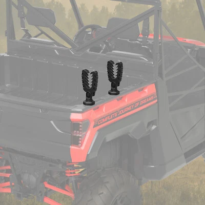 For Polaris Ranger XP 1000 UTV Tool Rack Holder Mount Tool Rack Ties Down Anchor - Image 1 of 4