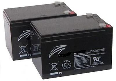 Pair of 12V 12AH Batteries for Elite GOGO & Traveler Mobility Scooter V
