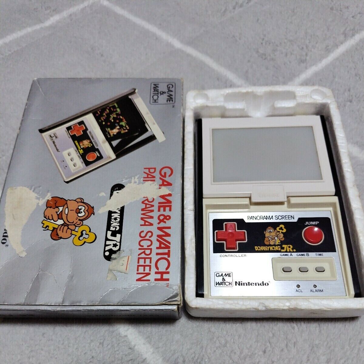Nintendo Game & Watch Donkey Kong Jr Panorama CJ-71 Vintage Game
