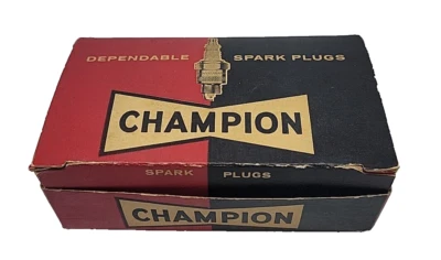 Bujías Champion NOS H-14Y (4) sin usar/buena caja/esta bujía es para un Studebaker Foto 1 de 4