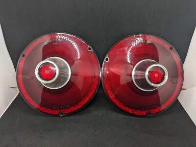 NORS 1961 FORD ПАРА ПЛАСТИКОВЫЙ СТОП ЗАДНИЙ ФОНАРЬ ОБЪЕКТИВ C1A213450A GALAXIE - Изображение 1 из 4