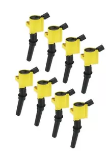 Accel Ignition Coil 140032-8; Super Coil Yellow Coil-On-Plug for Ford 4.6/5.4 2V - Picture 1 of 2