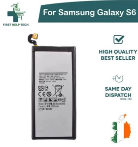 Replacement Battery For Samsung Galaxy S6 Battery 2550mAh EB-BG920ABE New - Zdjęcie 1 z 5