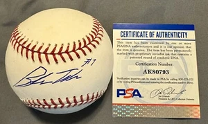 Blaze Jordan signed handsigniert Boston Red Sox OMLB Baseball (PSA DNA) COA - Bild 1 von 2