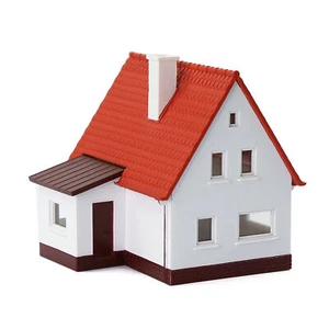 3 Units N Scale 1:160 Model Village House Pre-built Building Layout - Picture 1 of 12