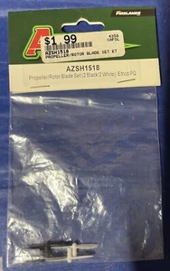 Ares/Blade AZSG1518 Propeller/Rotor Blade Set{2Black/2White}:EthosPQ NIP - Picture 1 of 2