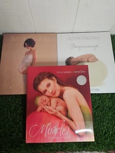 Anne Geddes 3 Big Book Lot Includes Celion Dion W/disc, Beginnings, Pure - Picture 1 of 7