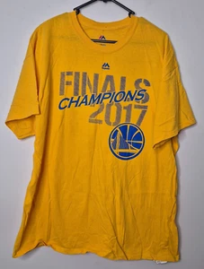NBA Golden State Warriors Finals Champions 2017 Basketball T-Shirt Tee Size XL - Picture 1 of 7