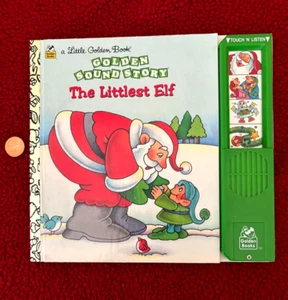 THE LITTLEST ELF (GOLDEN SOUND STORY) by Golden Books 1993 ~ Excellent ~ Works - Imagen 1 de 9