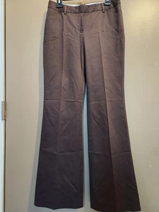 Victorias Secret Pants Women's 8 Brown Flared Mid Rise Stretch The Christie Fit - Picture 1 of 4