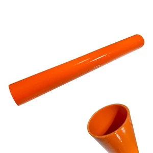 561.13400 Turbocharger Inlet Straight Hose - 4 in. I.D x 3 ft., Silicone, Orange - Imagen 1 de 5