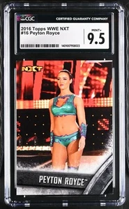 2016 Topps WWE NXT– PEYTON ROYCE #16 – CGC 9.5 - Picture 1 of 2