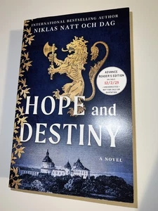 Hope and Destiny A Novel BY Niklas Natt Och Dag Paperback ARC - Imagen 1 de 2