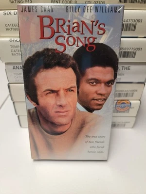 Brian's Song (VHS, 1996) 1971 Movie Drama NFL NEW, Sealed  *BUY 2 GET 1 FREE* - Image 1 of 3