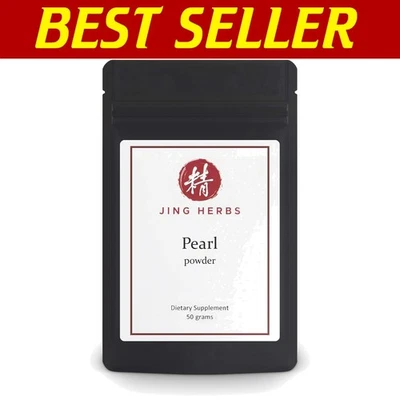 Pure Pearl Powder 50g - Traditional Remedy for Skin Health & Longevity - Image 1 of 2