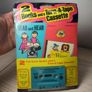 Vtg Nos Sealed Children Books Cassette Tape Wizard Of Oz Peter And The Wolf - Picture 1 of 4