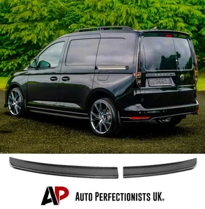 VW Caddy & Maxi Van Sportline Kohlefaser Heck Doppel Scheunentor Dachspoiler Set - Bild 1 von 12