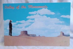 Postal de colección Valle de los Monumentos Navajo Indio Americano Nativo sin usar  - Imagen 1 de 2