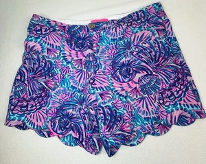 Lilly Pulitzer Damen 14 Shorts "Shellleidoscope" Darci Knit - Bild 1 von 12