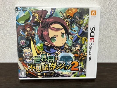 Sekaiju to Hushigi no Dungeon Etrian Mystery Dungeon 2 Nintendo 3DS Japan Tested - Image 1 of 4