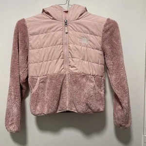 The North Face Girls' Light Pink Jacket Size Medium - Picture 1 of 9
