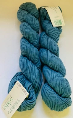 Classic Elite Verde SolsticeOrganic Cotton/WoolYarn Lot 0f 2 Wedgewood Blue 2302 - Image 1 of 4