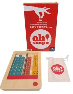 Oh Snap Game One Slip And It's... Holz Geschicklichkeit Marmor Gehirn Store komplett - Bild 1 von 8