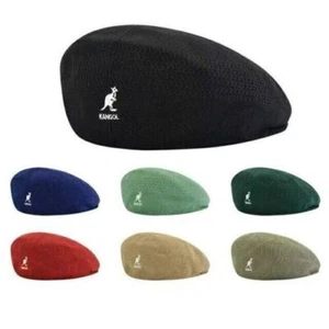 Kangol Breathable Beret Hat Summer Casual Woven Caps