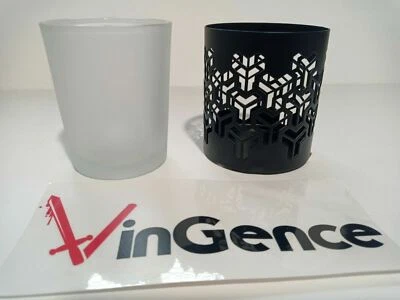 1 Portavelas Yankee Votivo Tea Luz y Cubierta, VinGence, 6,5 cm Foto 1 de 3