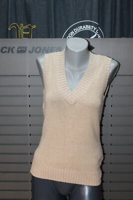 Chaleco Tejido Brax Eva Informal Nuevo Beige Foto 1 de 4