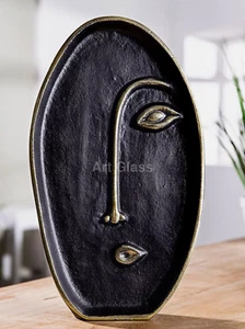 HUGE 35cm Italian Salvador Dali Style Tribute Art Aluminium Abstract Vase Superb - Picture 1 of 3