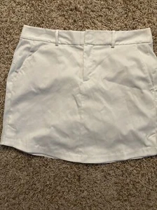 Polo Ralph Lauren Golf Damen Rock Skort weiß Größe 6 WIE NEU - Bild 1 von 11
