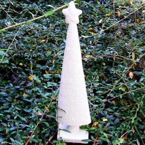 Weihnachten Figur Skulptur Weihnachtsbaum Stern Dekoration Indoor / Outdoor 45cm - Bild 1 von 3