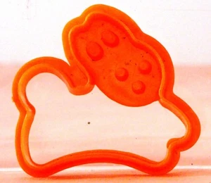Difícil de Encontrar Mini CONEJO Galletas Pastelería Cortador IMPRESIÓN Naranja DECORAR PASCUA COMIDA 2x2 - Imagen 1 de 2