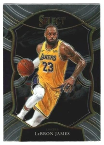 LeBron James 2020-21 Panini Select #23 Concourse Level SP Los Angeles Lakers #2 - Picture 1 of 2
