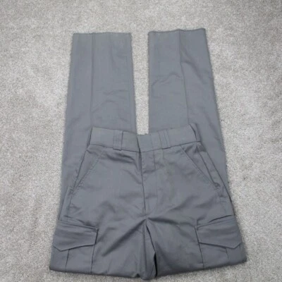 Elbeco Pants NWT Men 26 Gray Cargo Pocket Cotton/Polyester Straight Leg Unhemmed - Image 1 of 4